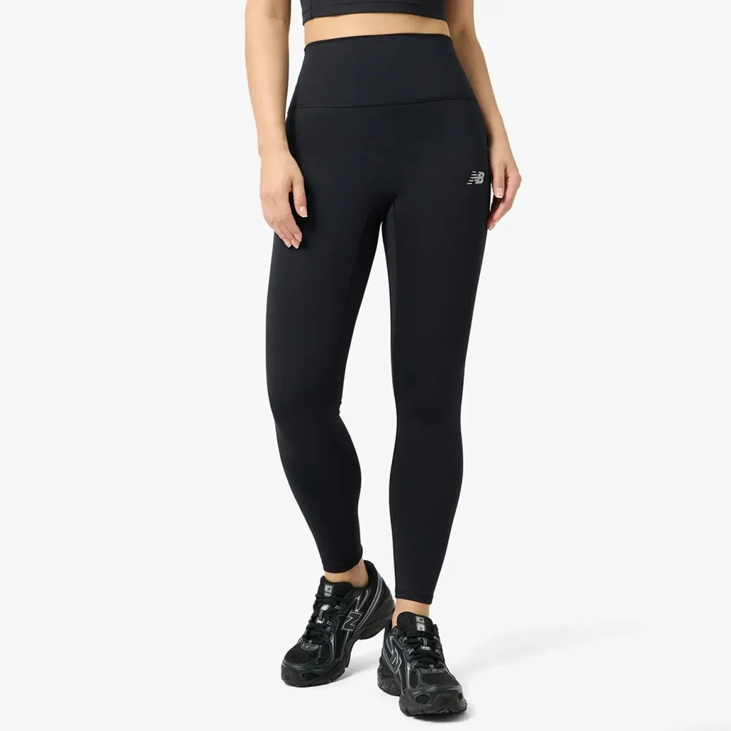 Legging New Balance Training Mujer Nb Essential High Rise Legging 25 color negro | Platanitos