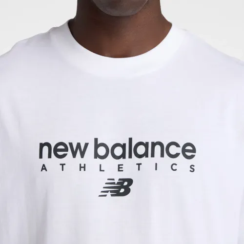 New Balance Polo Deportiva Hombre Linear Graphic T-Shirt