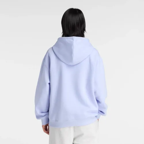 New Balance Polera Deportiva Mujer Linear Heritage Fleece Hoodie