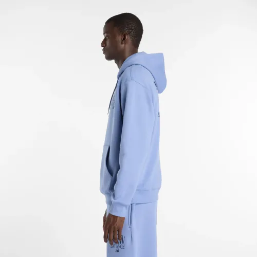 New Balance Polera Deportiva Hombre Reimagined Fleece Hoodie