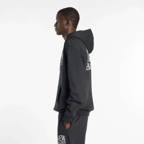 New Balance Polera Deportiva Hombre Reimagined Fleece Hoodie