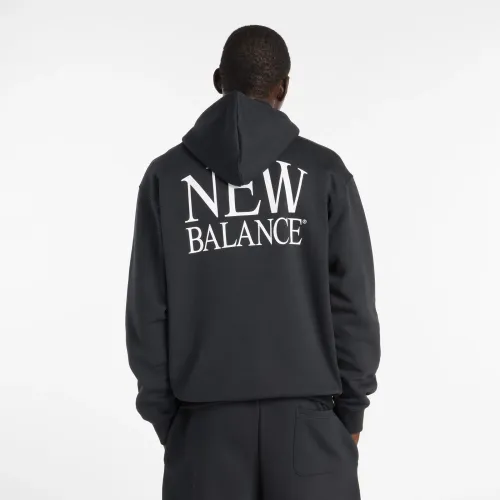 New Balance Polera Deportiva Hombre Reimagined Fleece Hoodie