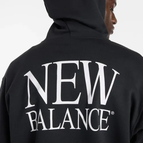 New Balance Polera Deportiva Hombre Reimagined Fleece Hoodie