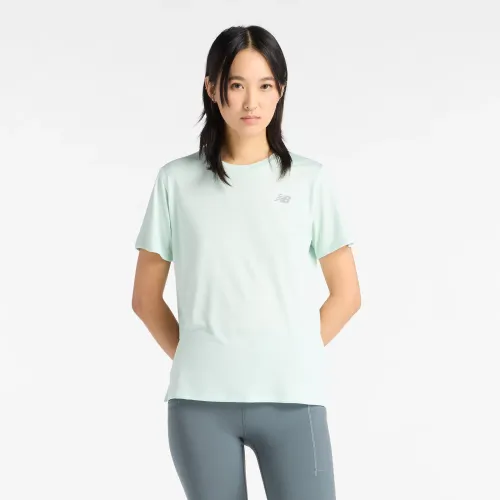 Polo New Balance Running Mujer Sport Essentials T-Shirt | Platanitos