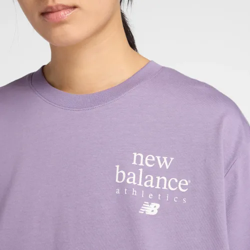 New Balance Polo Deportiva Mujer Lc Athletics T-Shirt