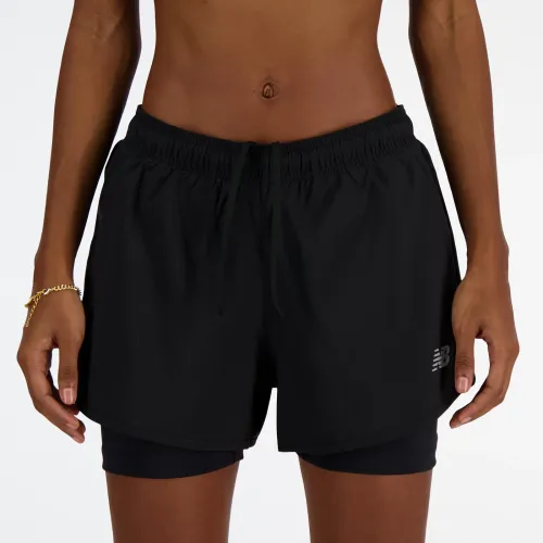 New Balance Short Running Mujer Sport Essentials 2-In-1 Short 3