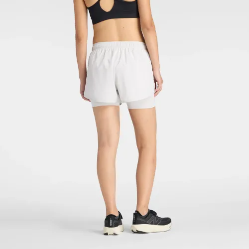 New Balance Short Running Mujer Sport Essentials 2-In-1 Short 3