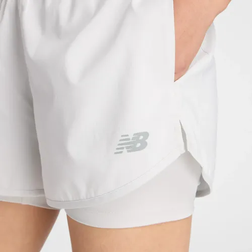 New Balance Short Running Mujer Sport Essentials 2-In-1 Short 3