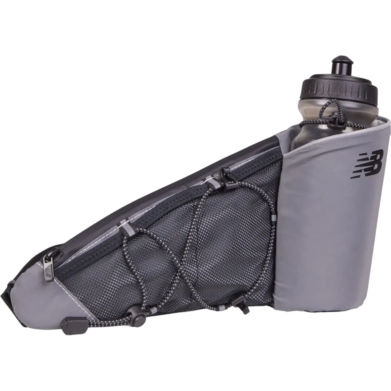 Canguro New Balance Deportiva Unisex Bottle Waist Belt color gris | Platanitos