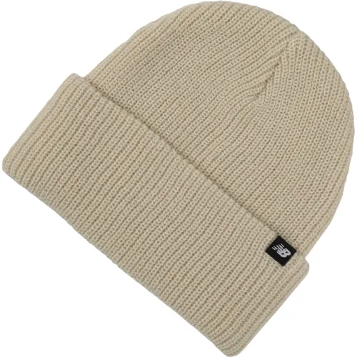 Gorro New Balance Deportiva Unisex Fisherman Beanie color marfil | Platanitos