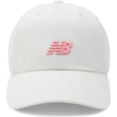 Gorro New Balance Deportiva Unisex Performance Visor V 2.0 color blanco | Platanitos