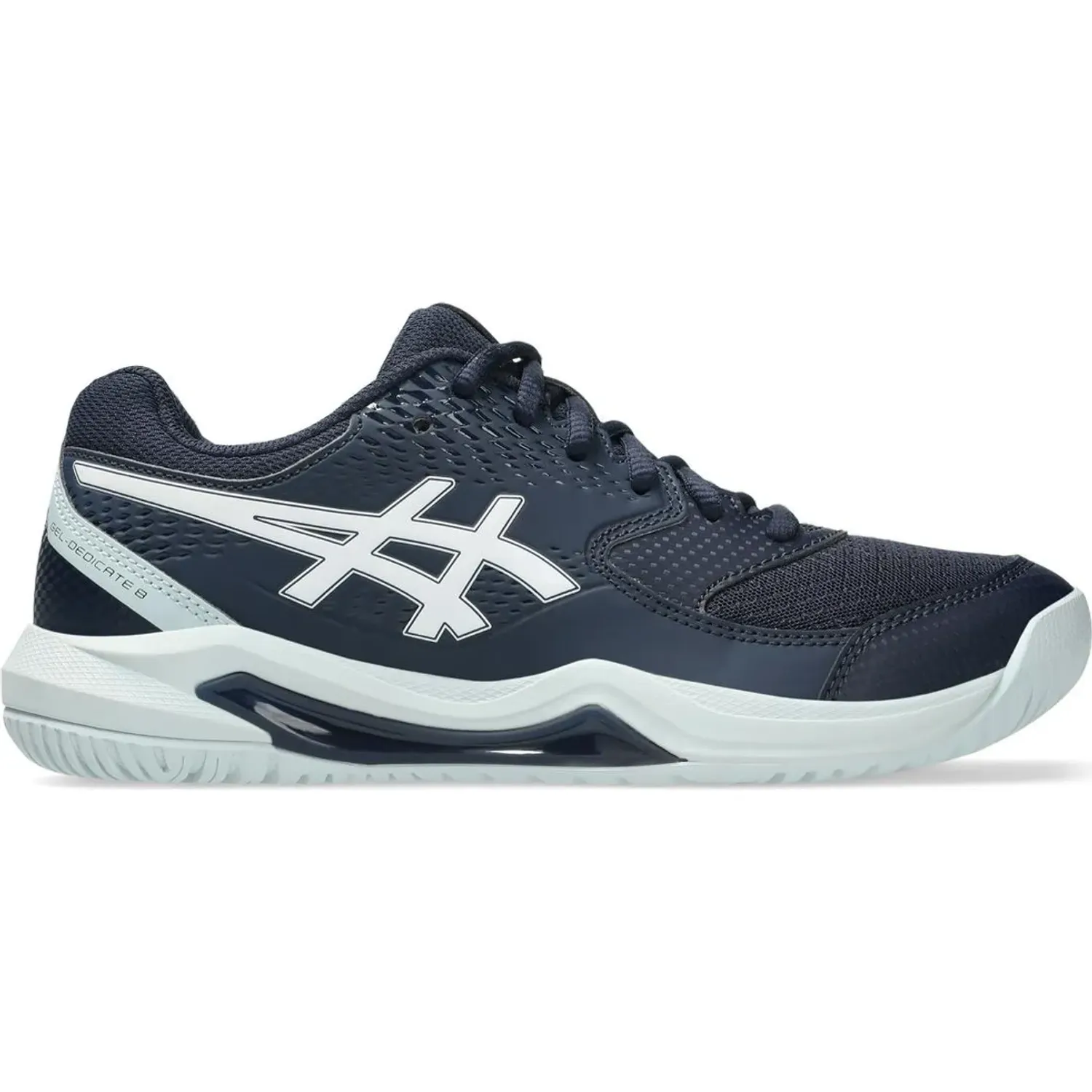 Zapatillas Asics De Tenis Mujer Gel-Dedicate 8 Clay color azul | Platanitos