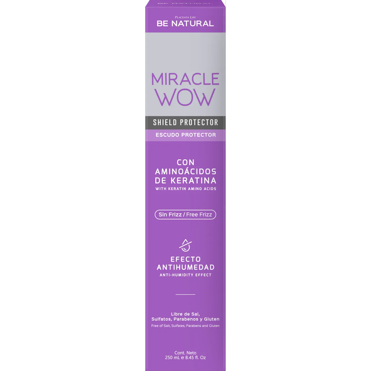 BE NATURAL Miracle Be Natural Wow Shield Protector 250ml Be Natural color morado | Platanitos