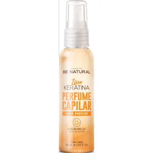 BE NATURAL Perfume Capilar Lisso Keratina 60ml Be Natural