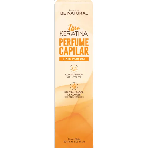 BE NATURAL Perfume Capilar Lisso Keratina 60ml Be Natural
