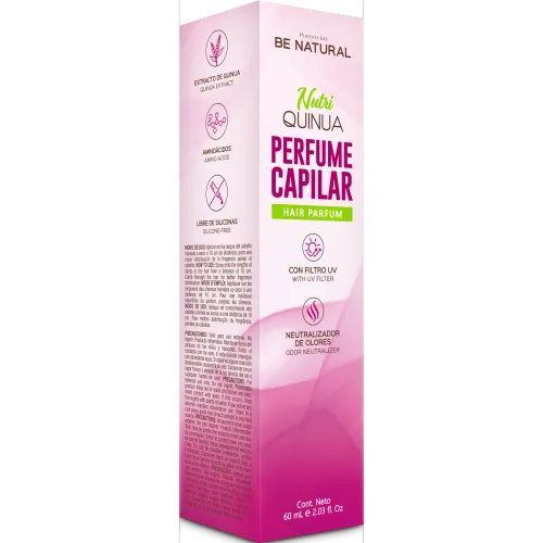 BE NATURAL Perfume Capilar Nutri Quinua 60ml Be Natural