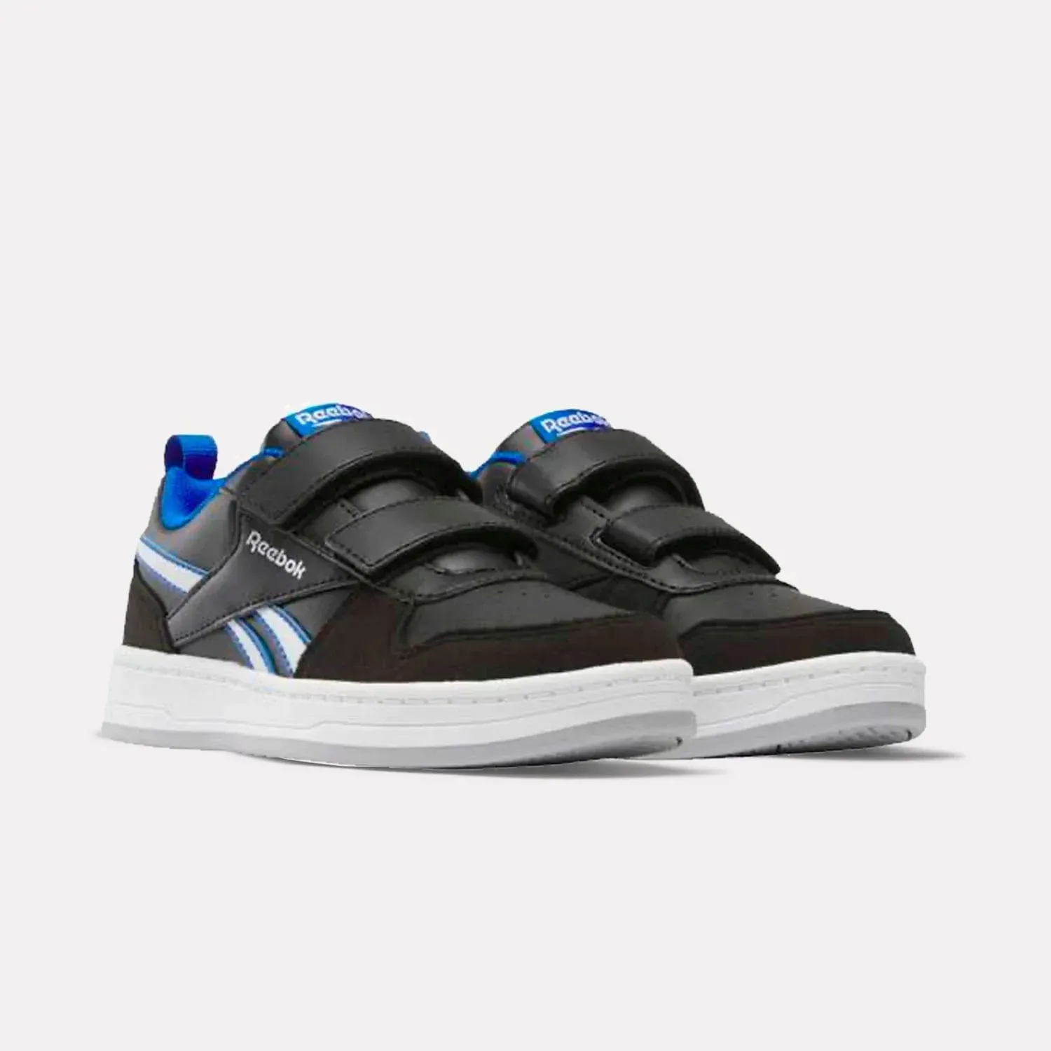 Zapatillas Reebok Urbanas Niños Royal Prime 2.0 Two Strap Hoop & Loop color negro | Platanitos