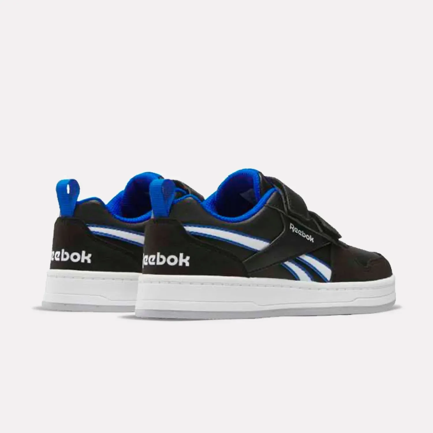 Zapatillas Reebok Urbanas Niños Royal Prime 2.0 Two Strap Hoop & Loop color negro | Platanitos