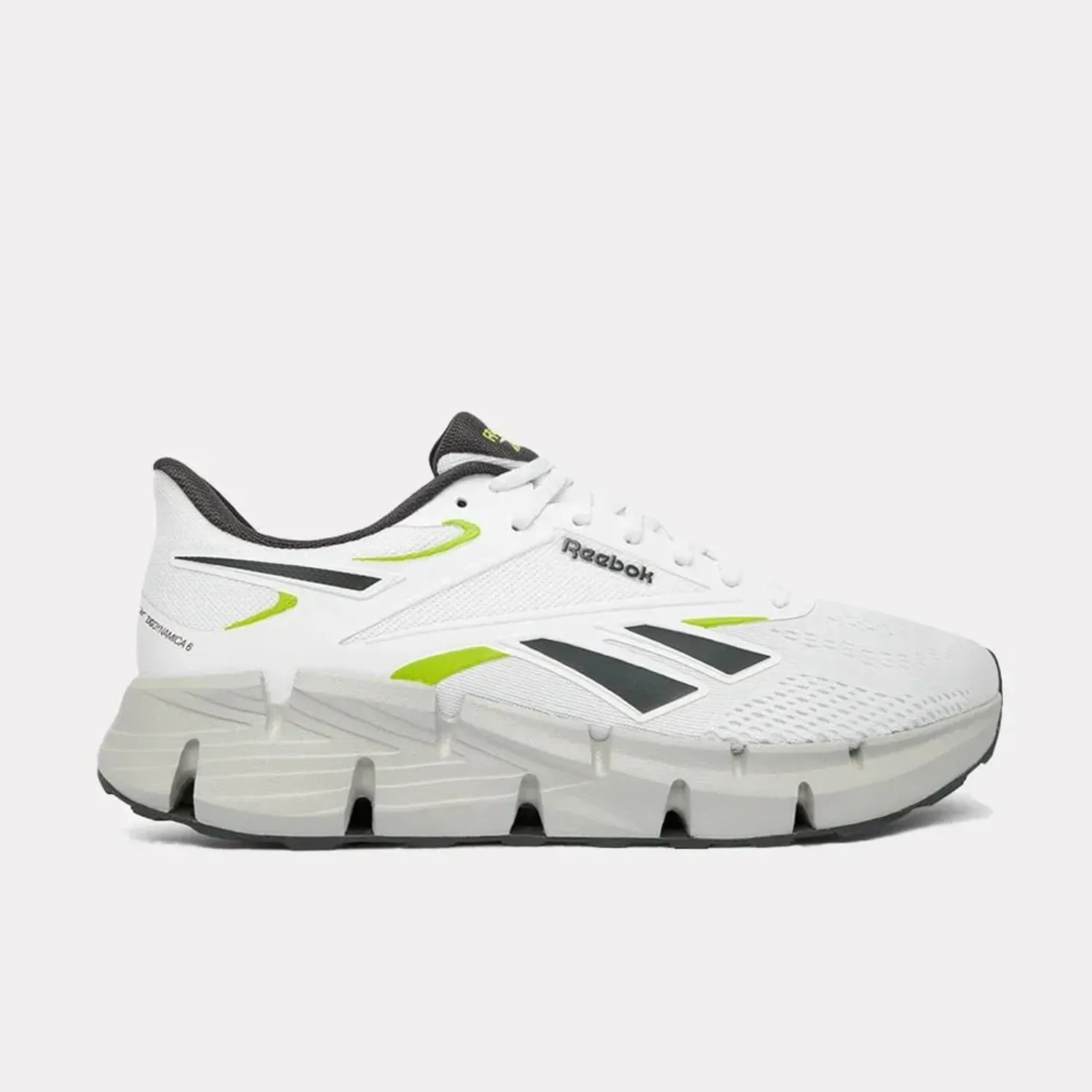 Zapatillas Reebok Running Hombre Zig Dynamica 6 color blanco | Platanitos