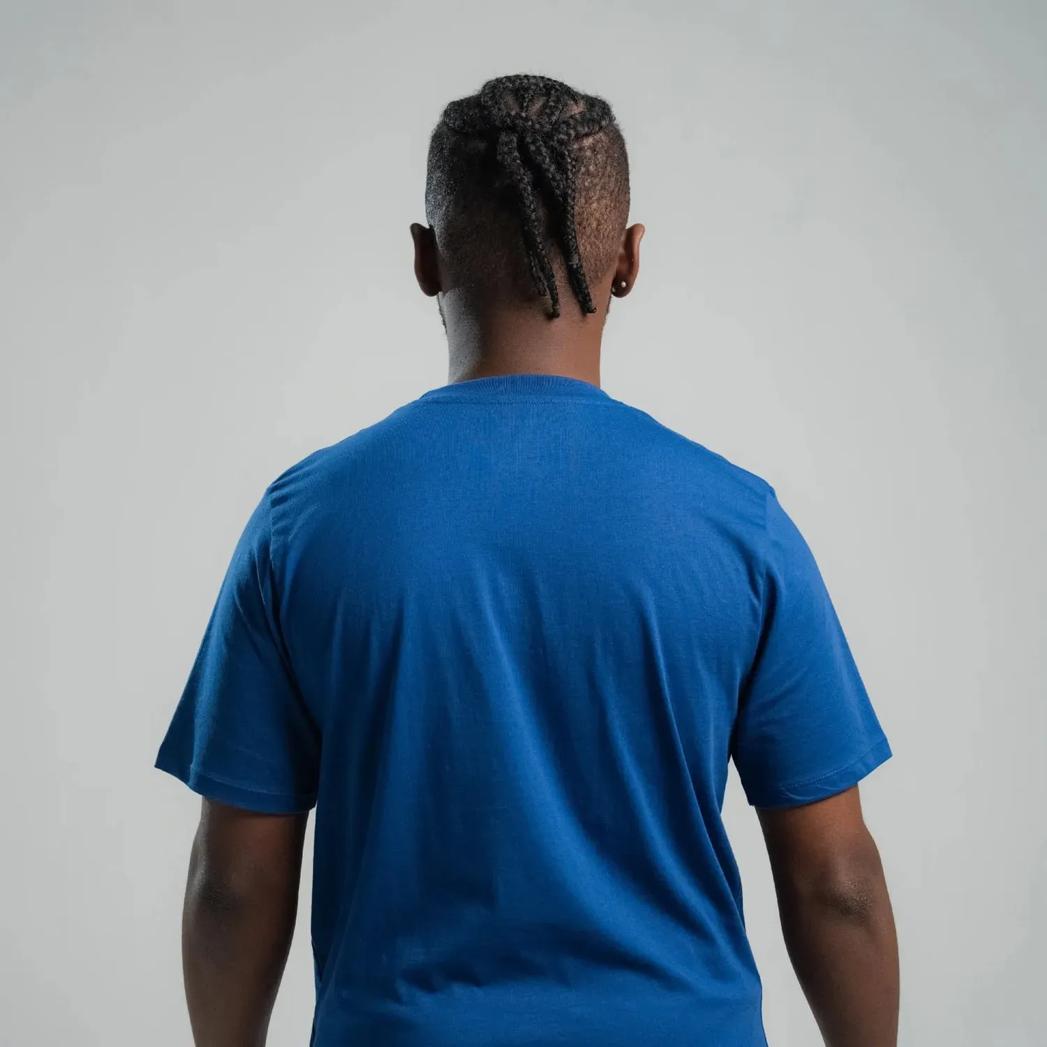 Polo Reebok Deportiva Hombre Big Long Logo color azul | Platanitos