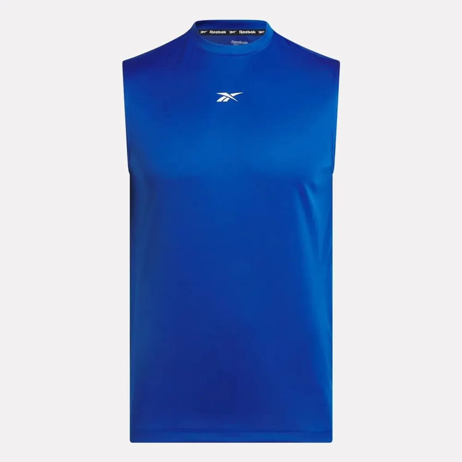 Polo Reebok Training Hombre Id Train Slvls Tech color azul | Platanitos