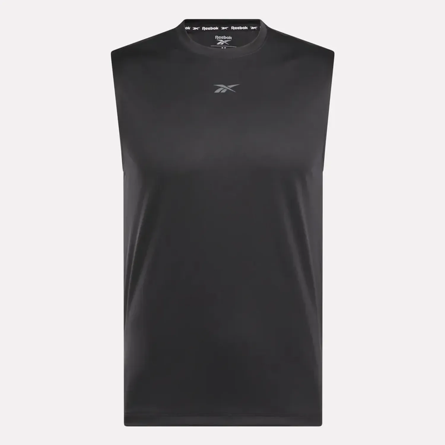 Polo Reebok Training Hombre Id Train Slvls Tech color negro | Platanitos