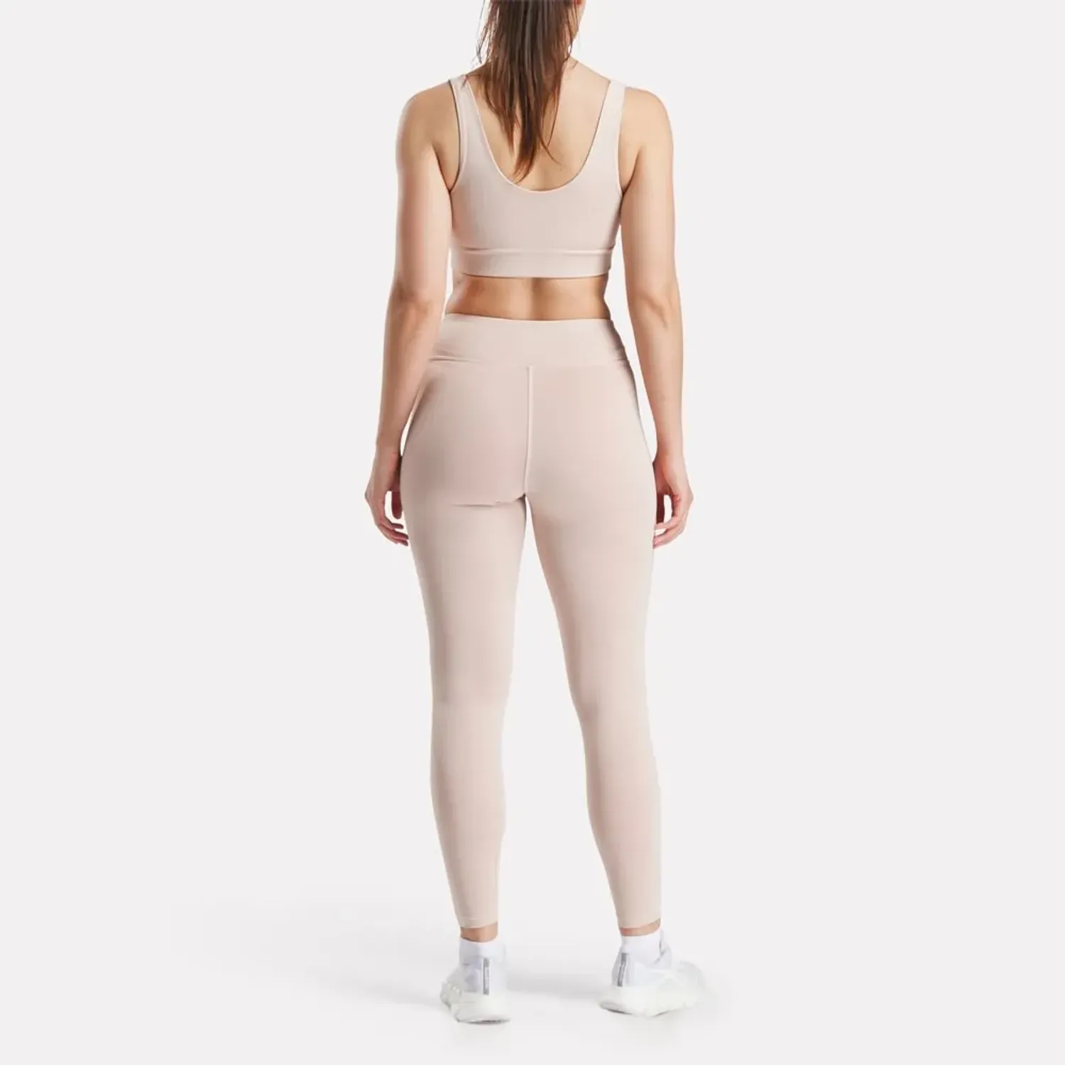 Leggins Reebok Deportiva Mujer Lux Hi-Rise Tight color rosa | Platanitos