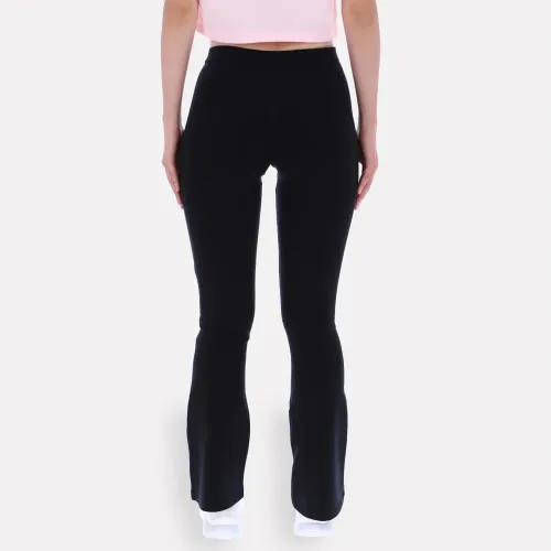 Reebok Pantalon Deportiva Mujer Faye Logo Print Flared