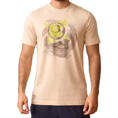 Polo Umbro Manga Corta Algodón Hombre Umbro Beige color beige | Platanitos