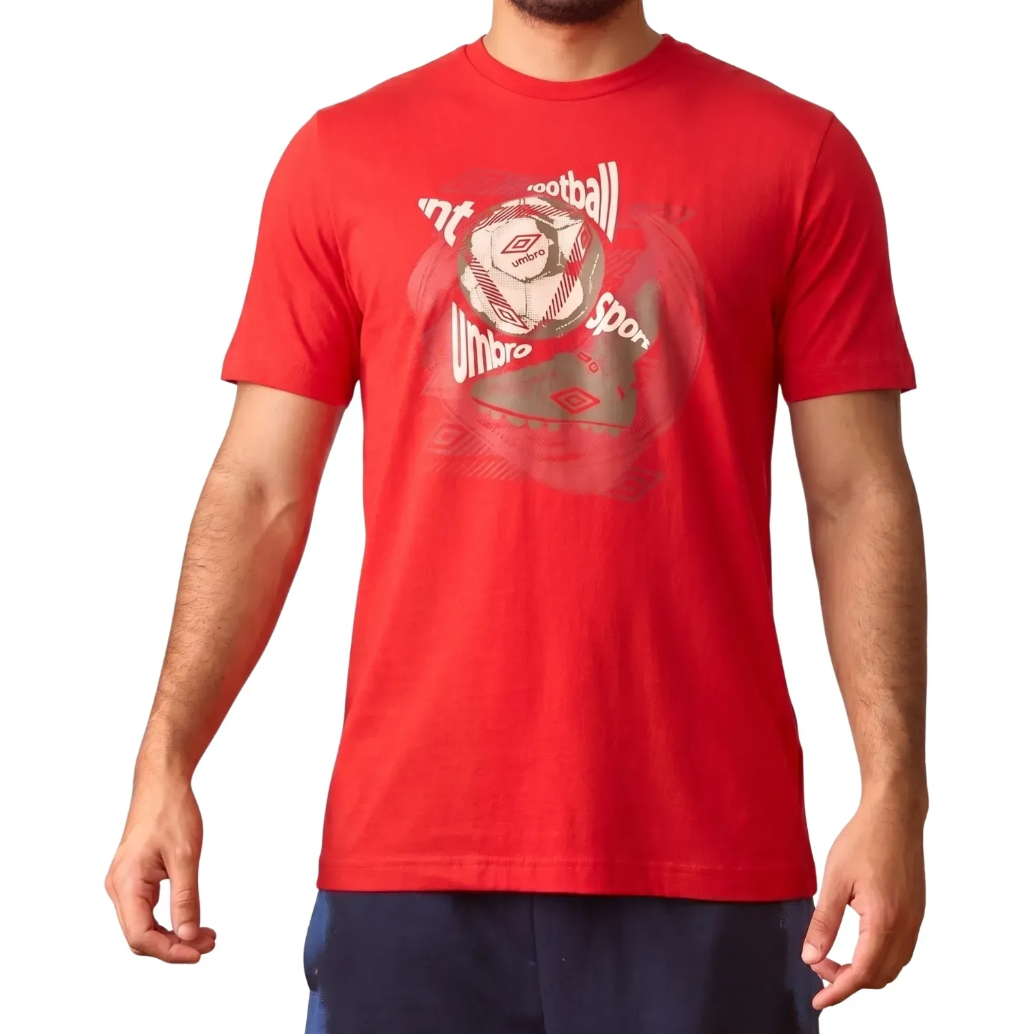 Polo Umbro Manga Corta Algodón Hombre Umbro Rojo color rojo | Platanitos