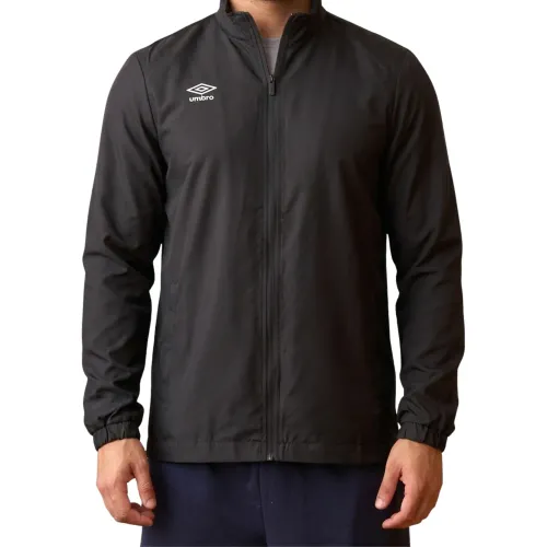 Casaca Umbro Hombre Windbreaker color negro | Platanitos