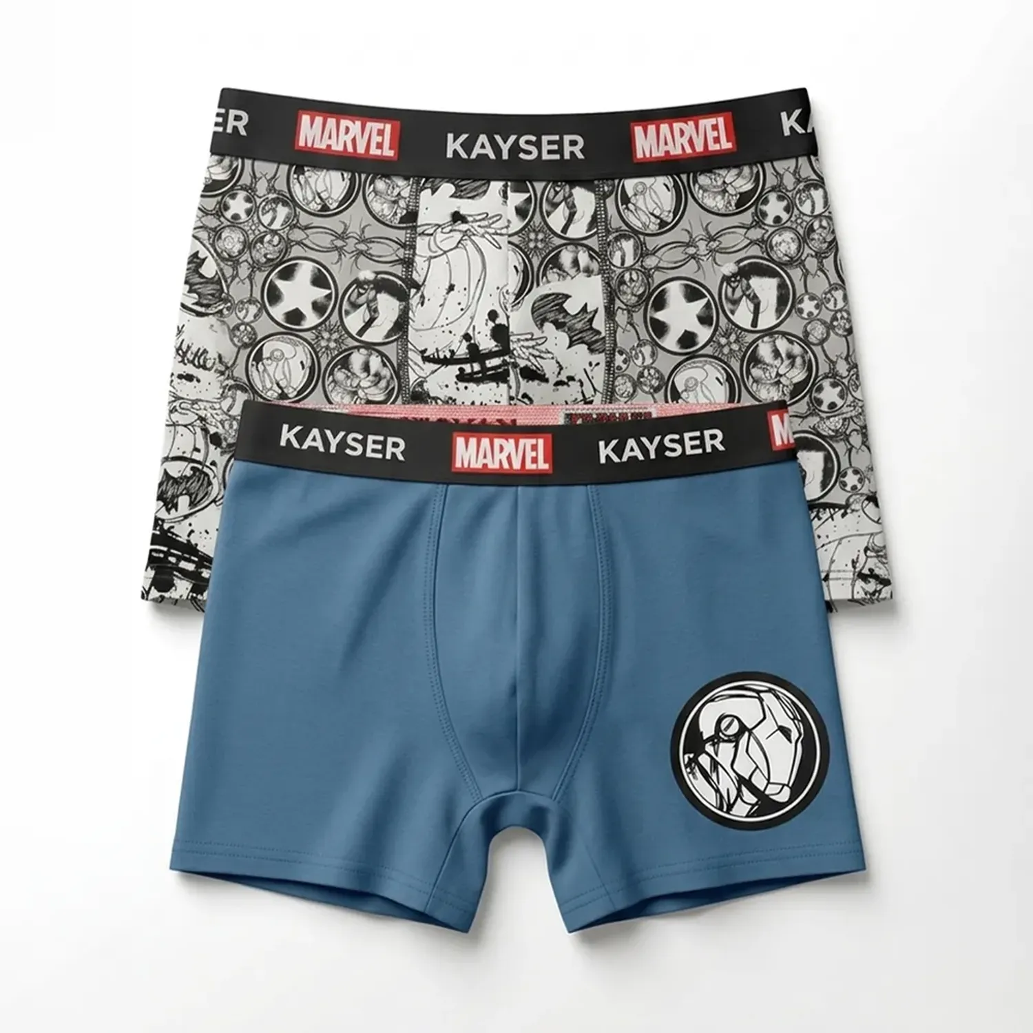 MARVEL Pack Marvel De 2 Boxer Jovencito color verde | Platanitos