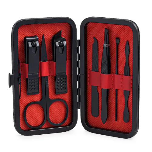 LIMONI Set De Manicura 7 Piezas + Estuche Conni