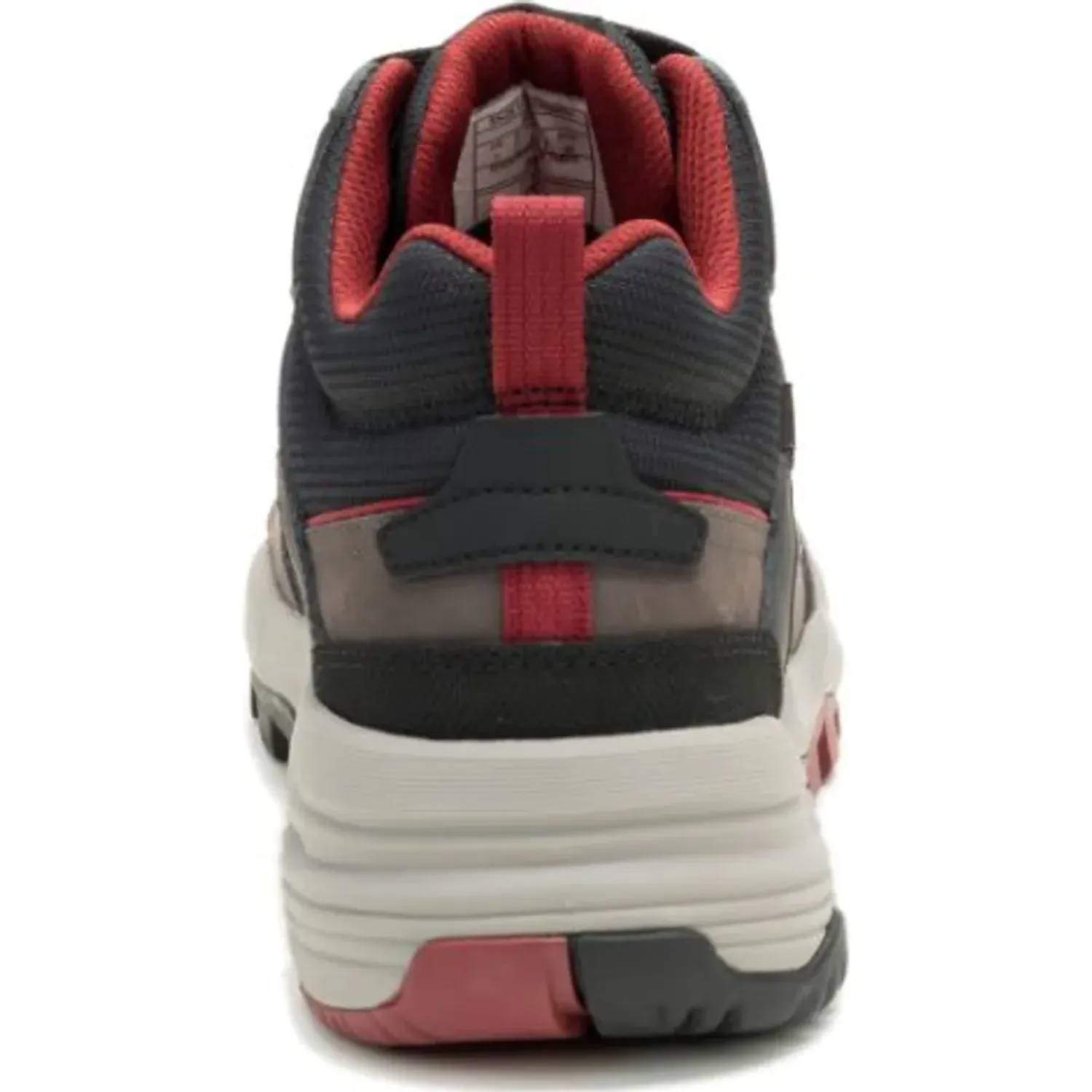 Botin Cat Urbano Hombre Grapple Leather Mid color gris | Platanitos