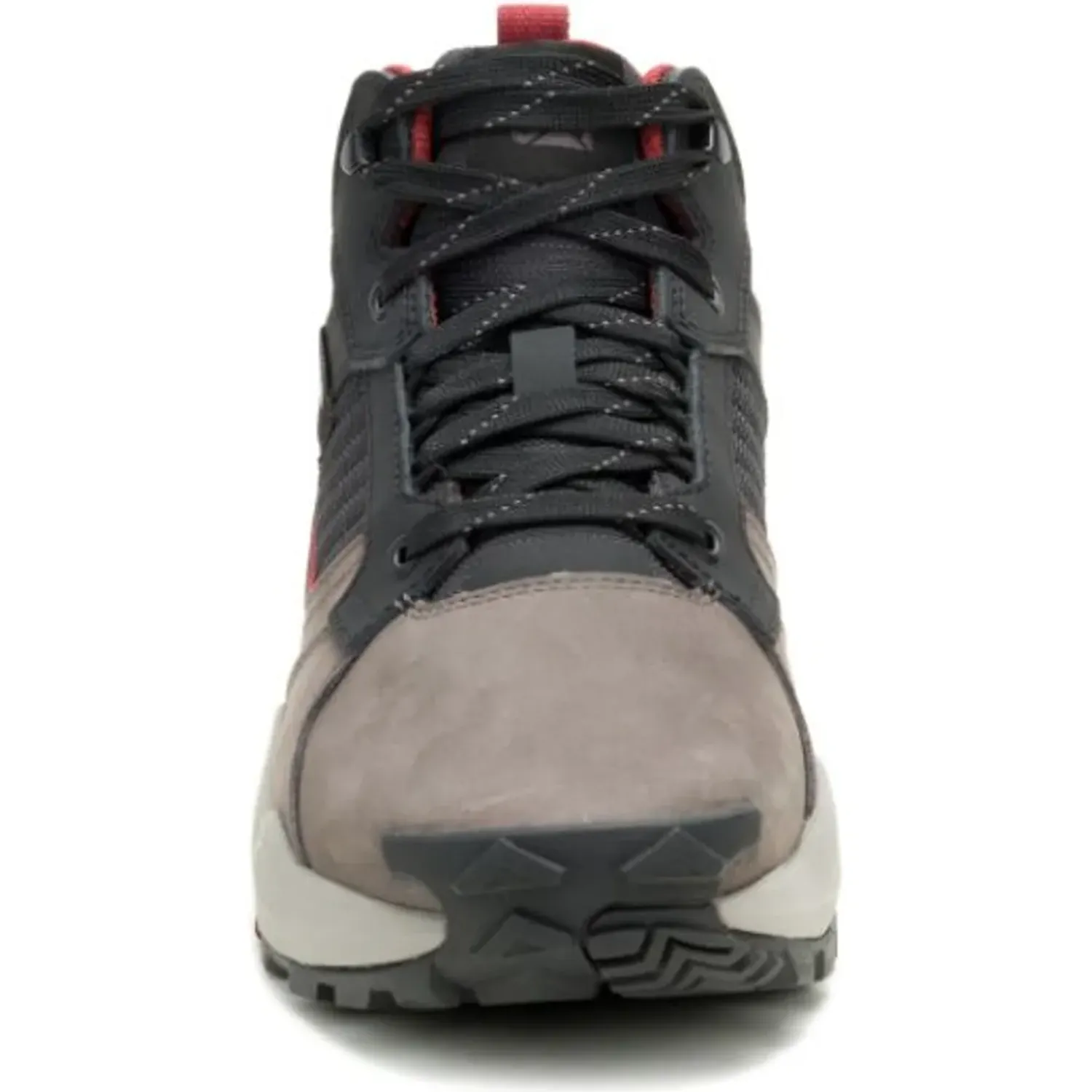 Botin Cat Urbano Hombre Grapple Leather Mid color gris | Platanitos