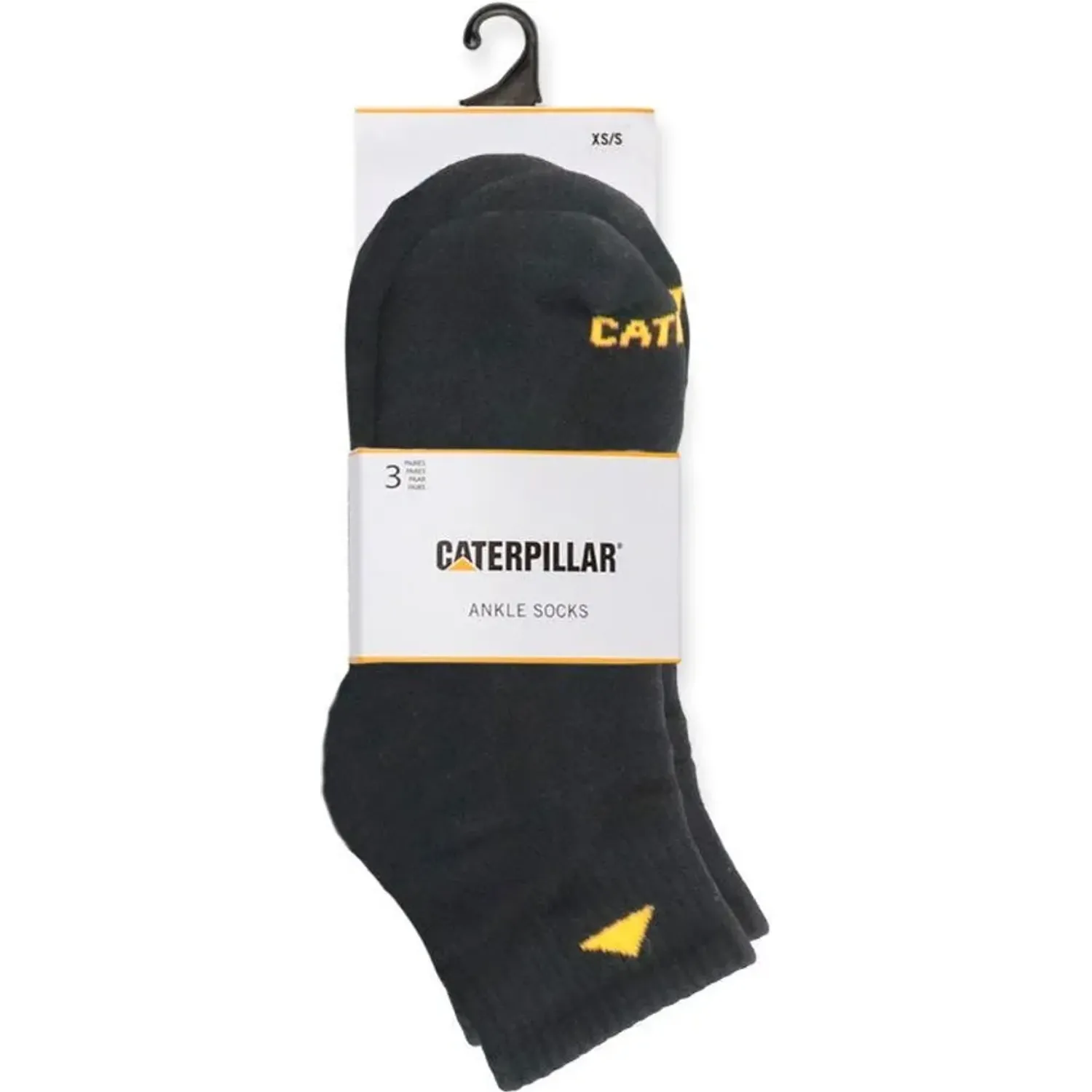 Pack Cat De 3 Medias Hombre Ankle Sock color negro | Platanitos