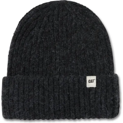 Beanie Cat Hombre Soft Knit Hat color negro | Platanitos