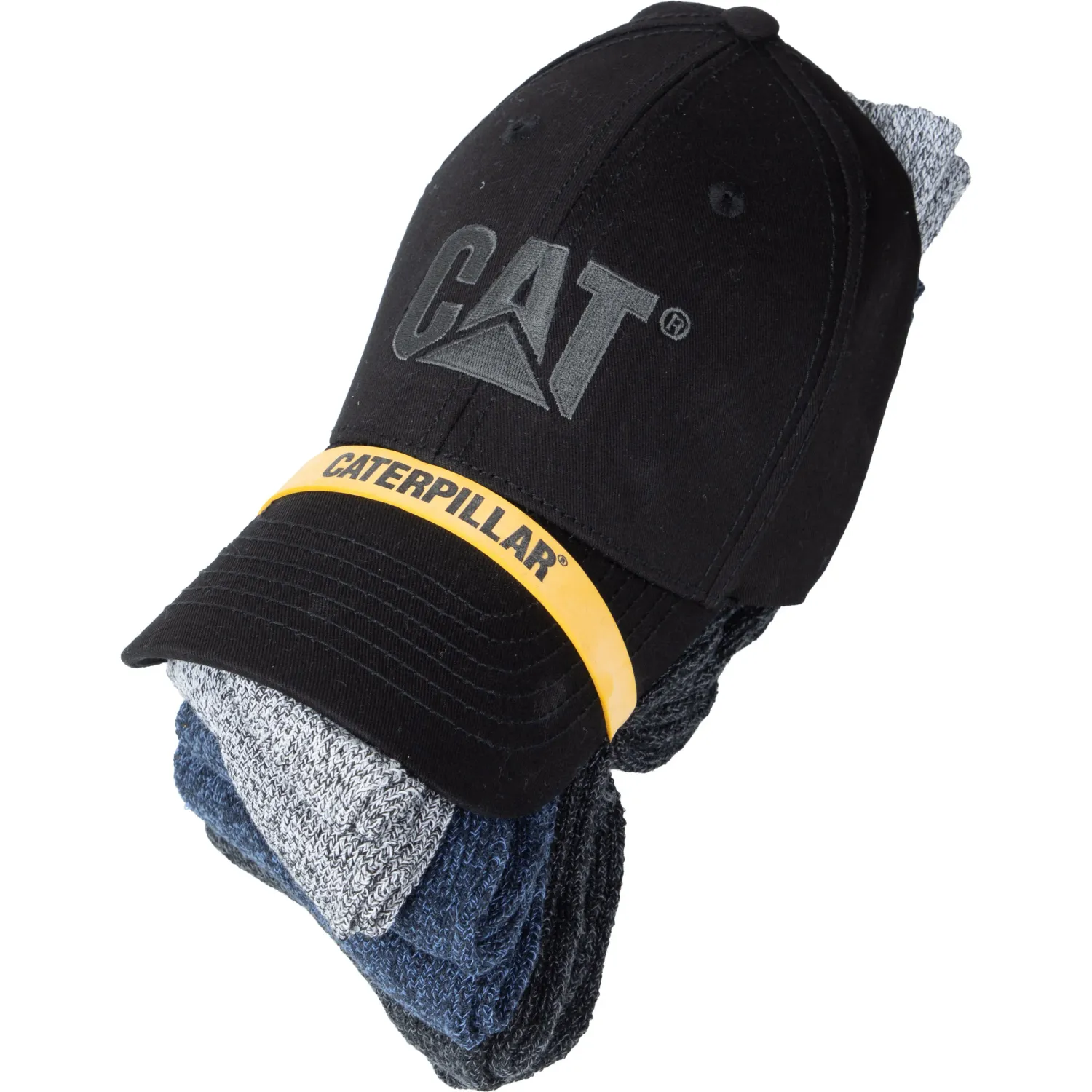 Gorro Cat Hombre + Pack De 6 Medias color negro | Platanitos