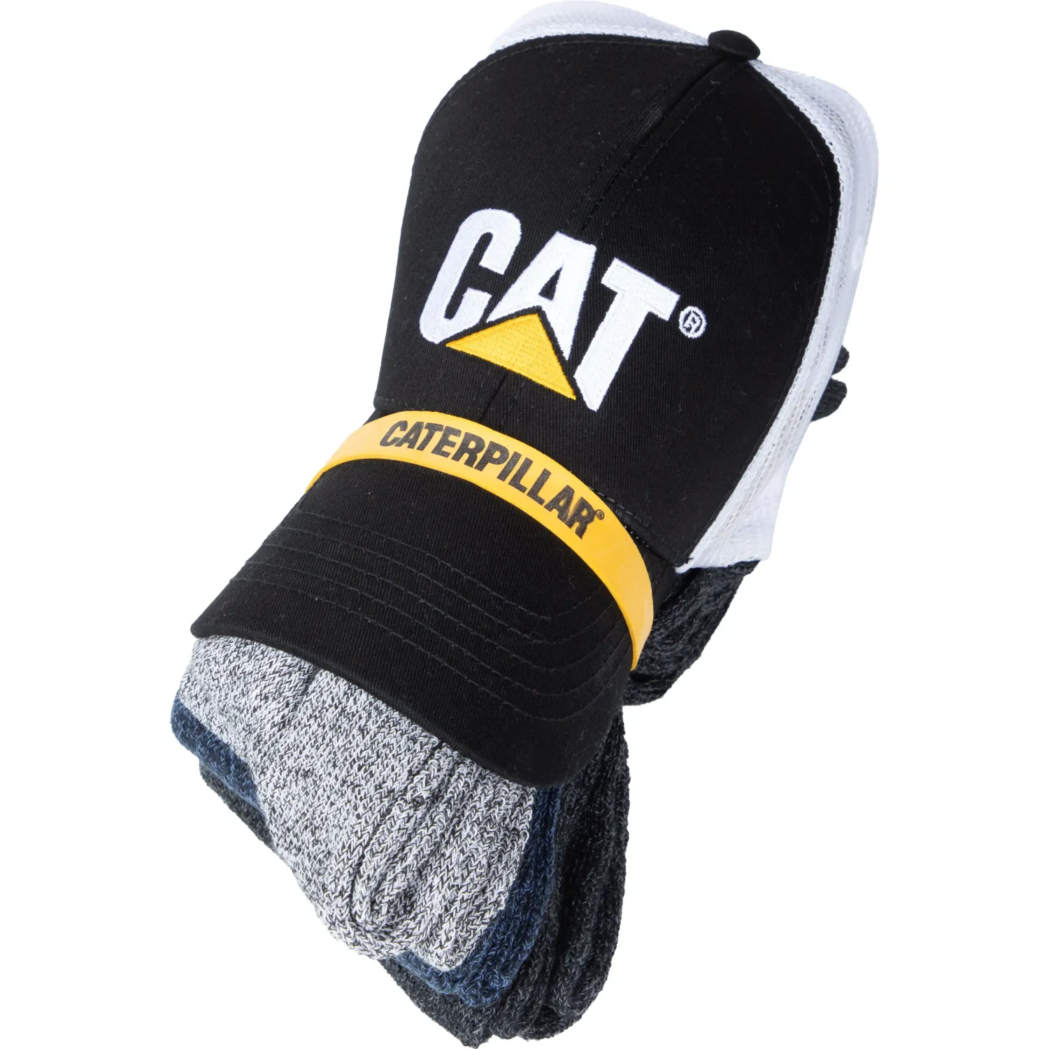 Gorro Cat Hombre + Pack De 6 Medias color negro | Platanitos