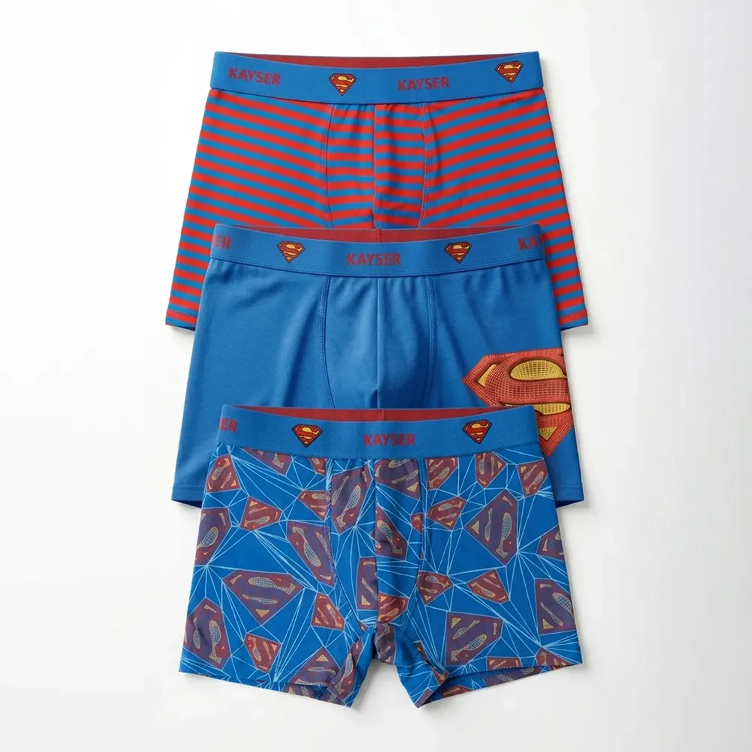 WARNER BROS Tripack Warner Bros Boxer Hombre Largo Algodon color azul | Platanitos
