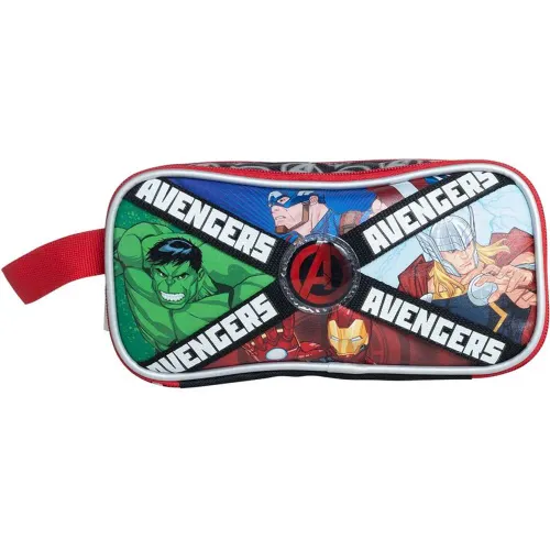 Cartuchera Avengers Avengers Colección A B26 color rojo | Platanitos