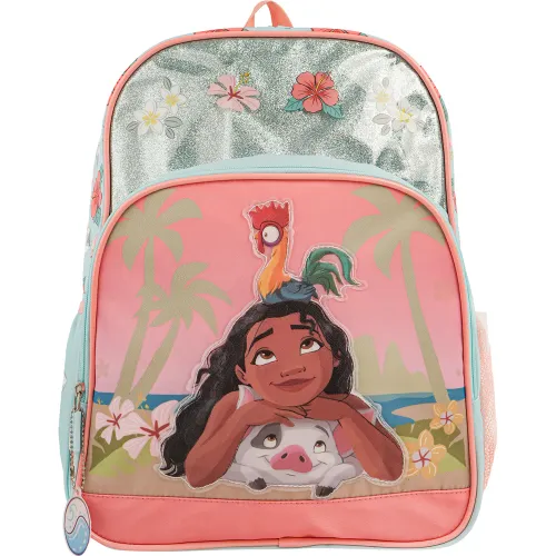 Mochila Moana Moana 2 Colección A B26 color rosado | Platanitos
