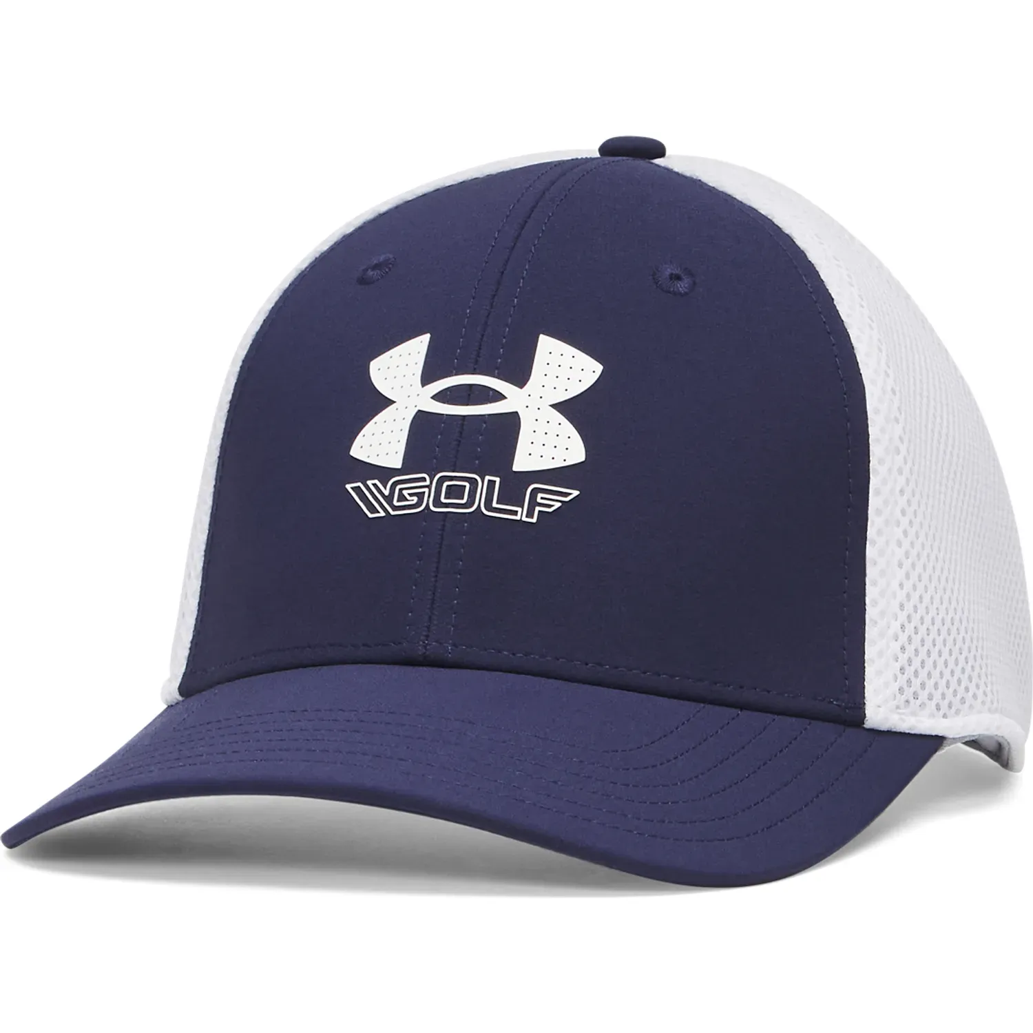 Gorra Under Armour De Golf Hombre Model Isochill Drive Classic Str color azul | Platanitos