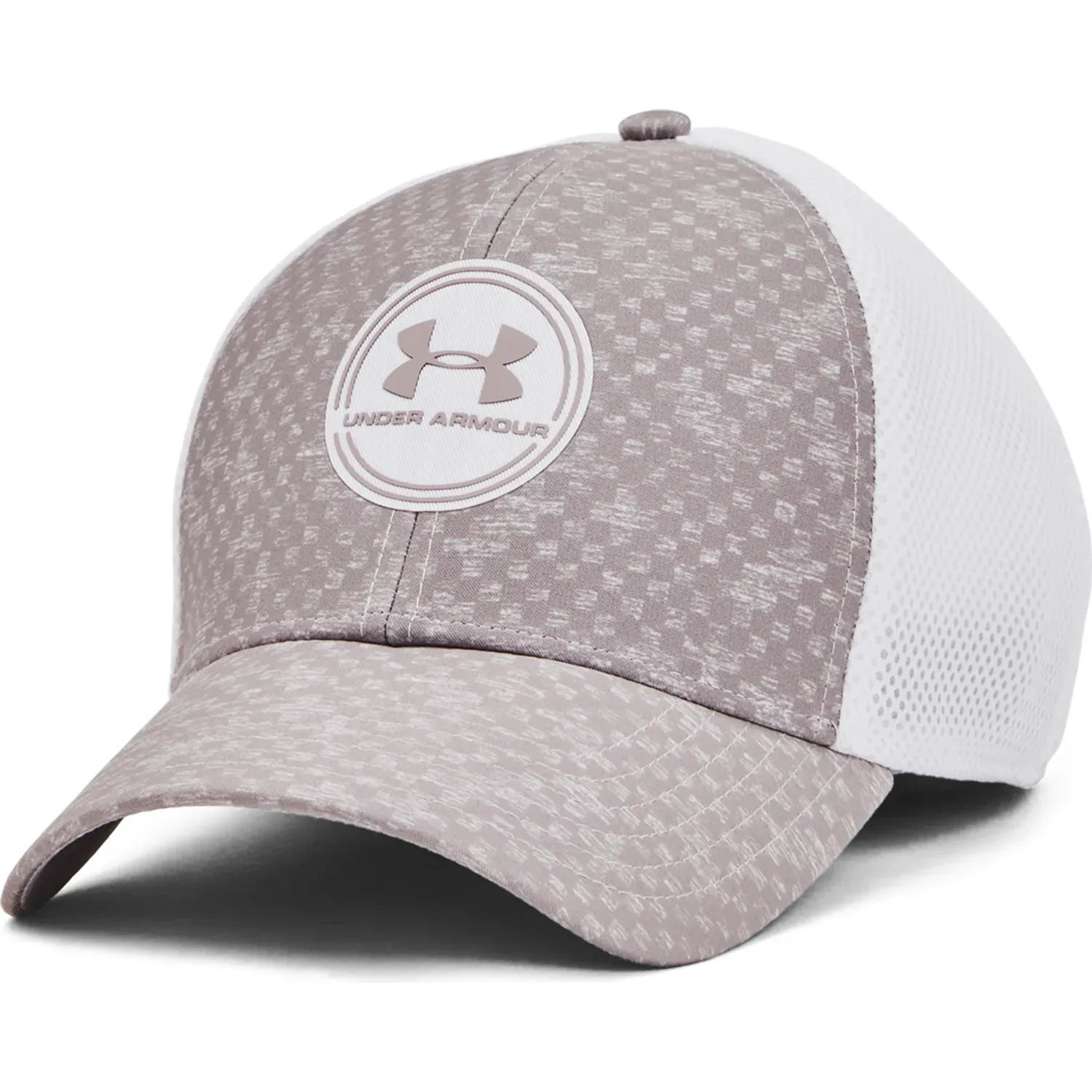 Gorra Under Armour De Golf Hombre Model Isochill Driver Mesh color gris | Platanitos