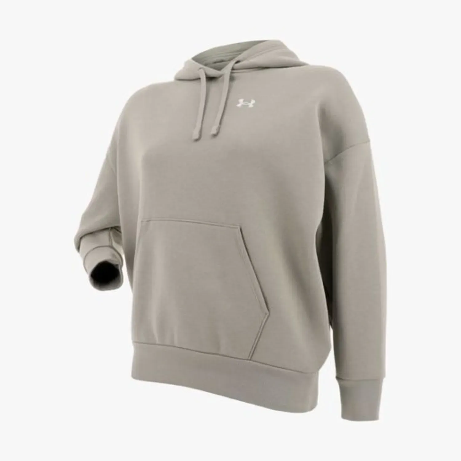 Under Armour Polera Under Armour Deportiva Mujer Rival Fleece Os color beige | Platanitos
