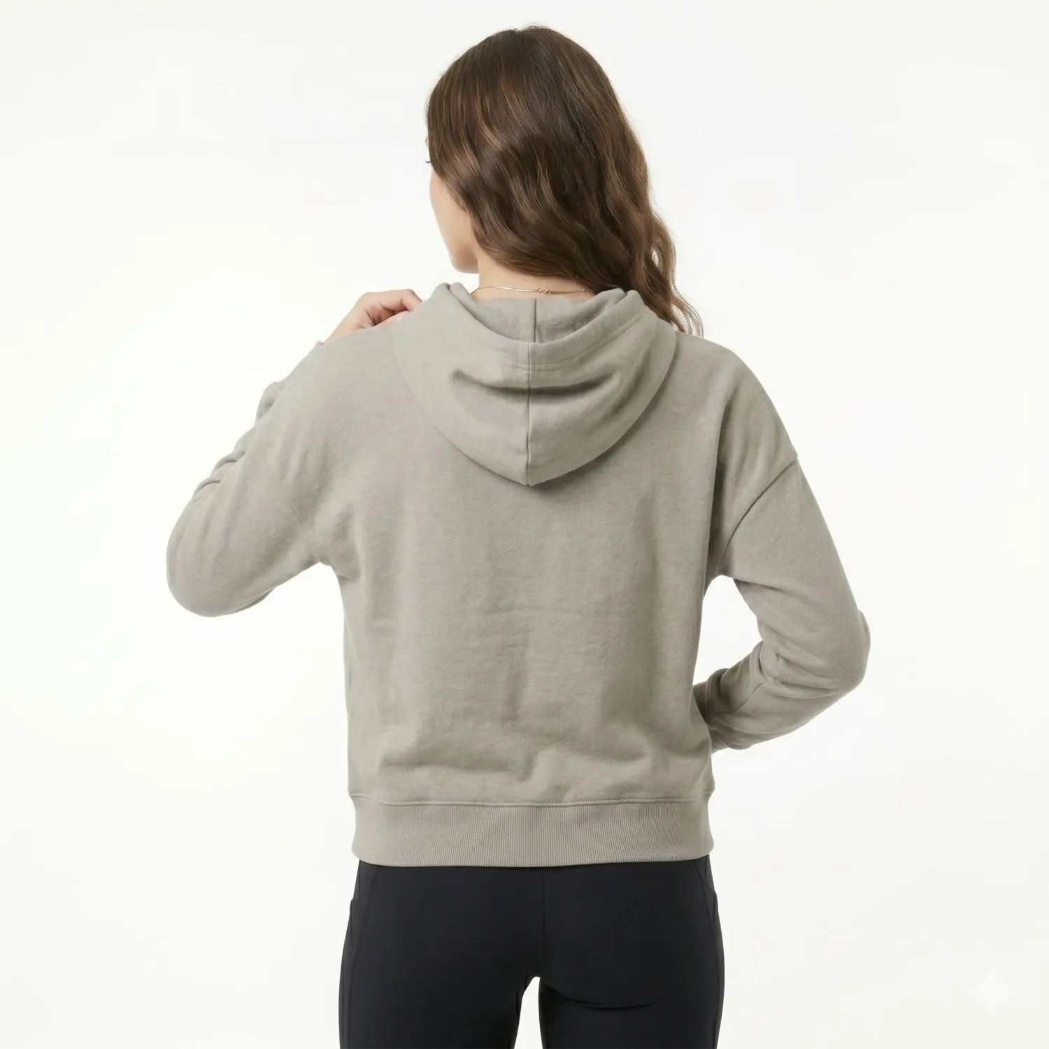 Under Armour Polera Under Armour Deportiva Mujer Rival Fleece Os color beige | Platanitos