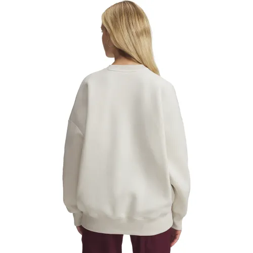 Under Armour Polera Deportiva Mujer Rival Flc Os Varsity Crew