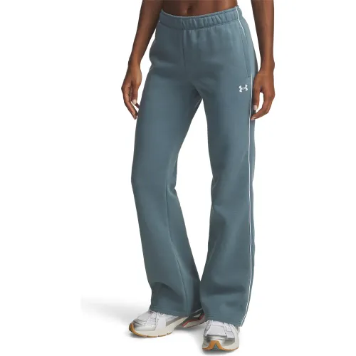 Pantalon Under Armour Deportivo Mujer Rival Flc color verde | Platanitos