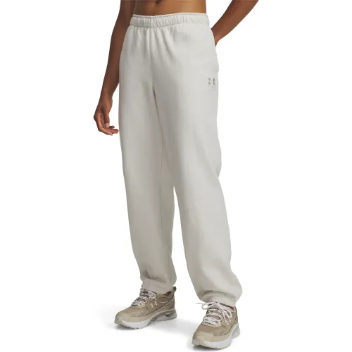 Pantalon Under Armour Deportivo Mujer  Vida Flc Jogger color beige | Platanitos