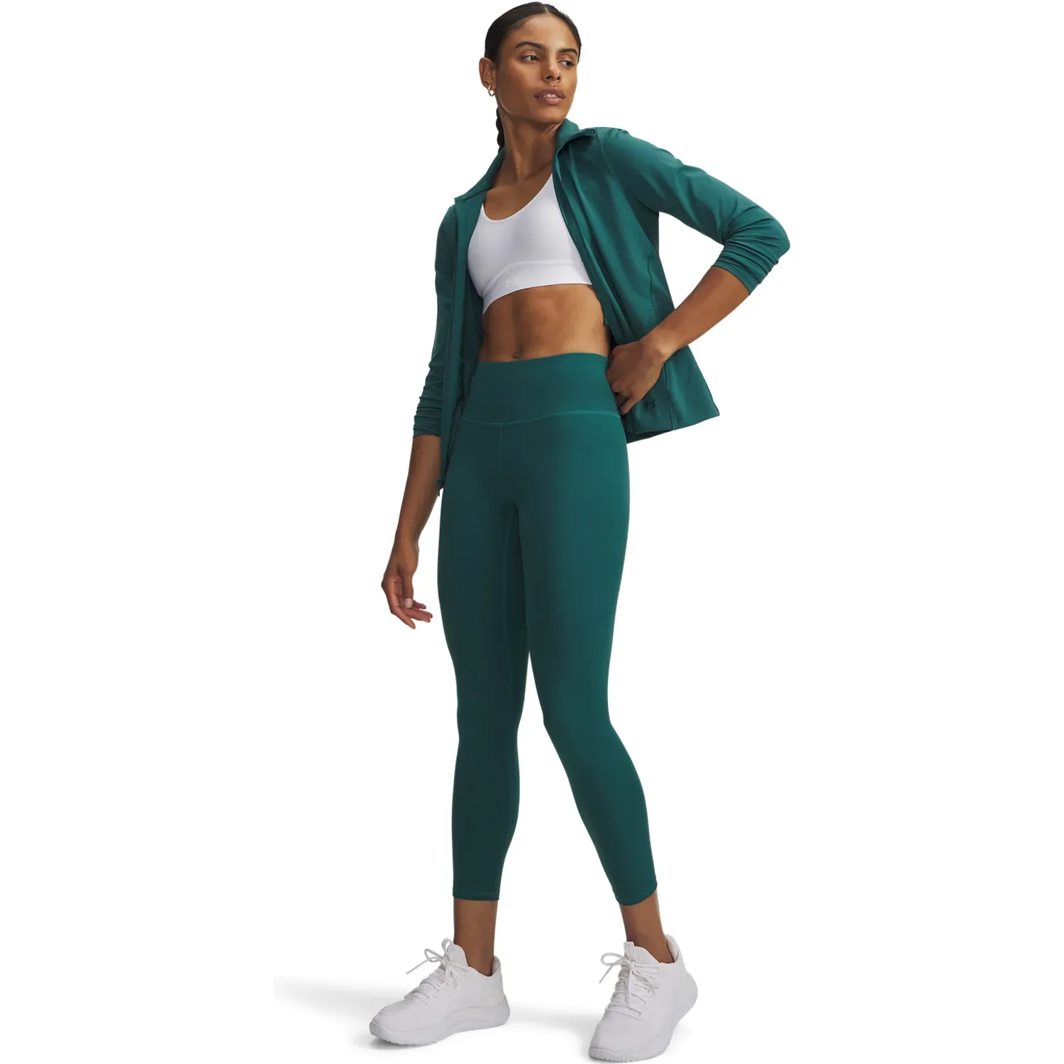 Under Armour Leggings Under Armour Training Mujer Motion Ankle Leg color verde | Platanitos